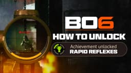 How to unlock the Rapid Reflexes achievement in Black Ops 6